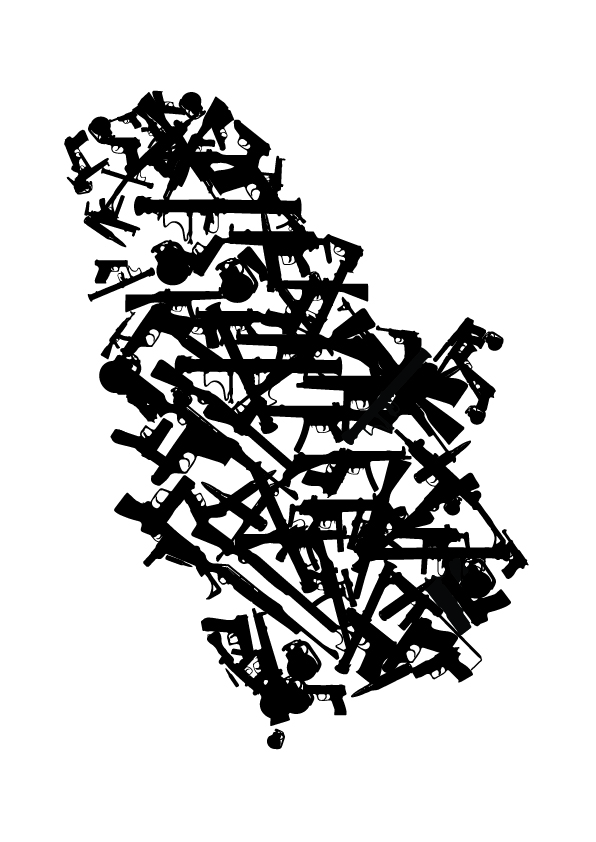 Procene MUP-a broja komada ilegalnog oružja